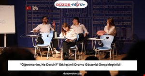 “Öğretmenim, Ne Dersin?” Etkileşimli Drama Gösterisi Gerçekleştirildi