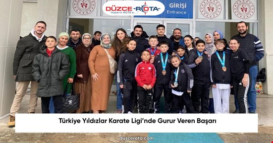 Türkiye Yıldızlar Karate Ligi’nde Gurur Veren Başarı