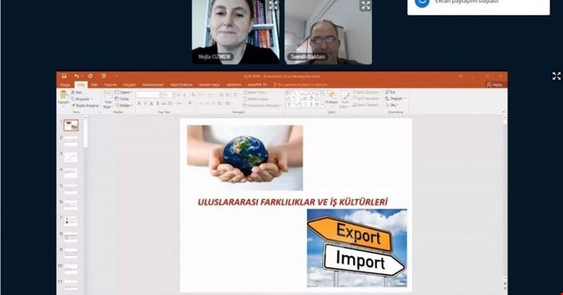 Uluslararası ticaret anlatıldı..