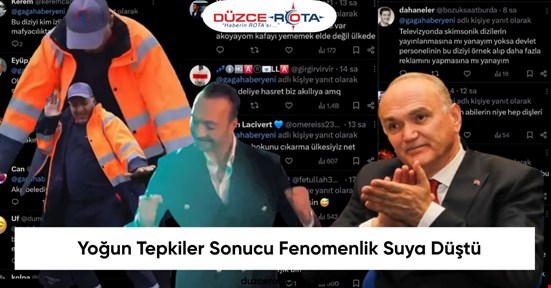 Yoğun Tepkiler Sonucu Fenomenlik Suya Düştü