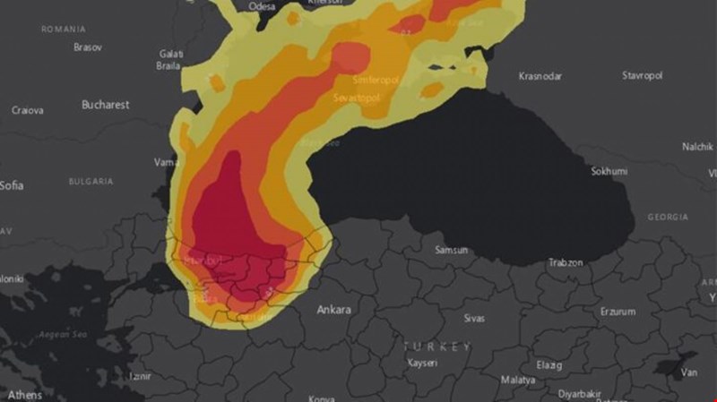 İstanbul, Kocaeli, Yalova, Sakarya ve Düzce risk içeriyor