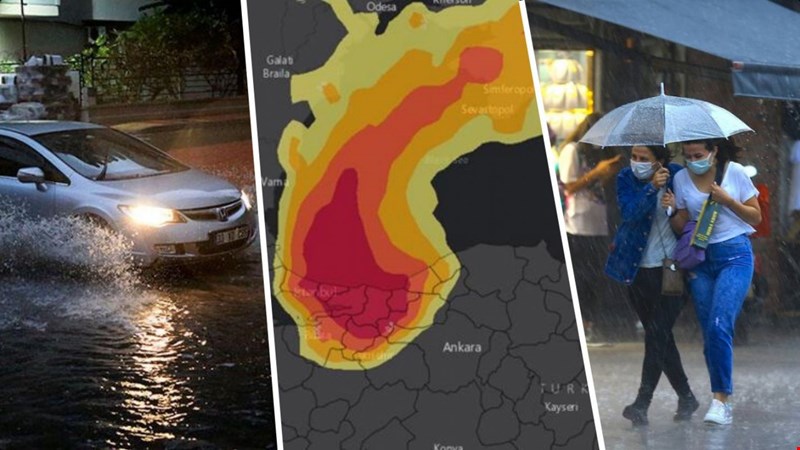 İstanbul, Kocaeli, Yalova, Sakarya ve Düzce risk içeriyor