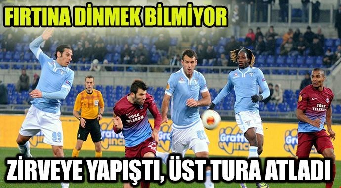 Trabzonspor grubunu lider tamamladı