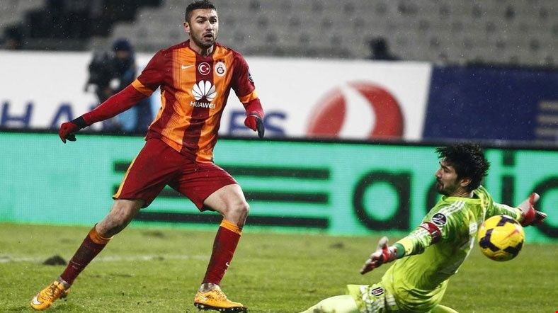 Yılın ilk derbisi Galatasarayın: 2-0