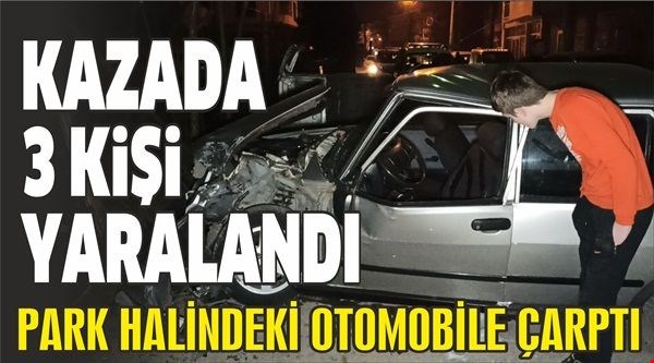 Düzce’de trafik kazası: 3 yaralı