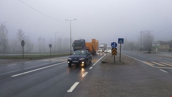 BOLU DAĞINDA SİS HAKİM