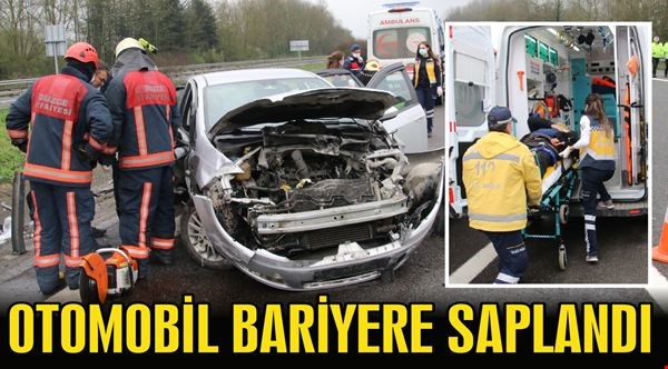 TEM’DE 2 AYRI KAZA’DA 2 KİŞİ YARALANDI