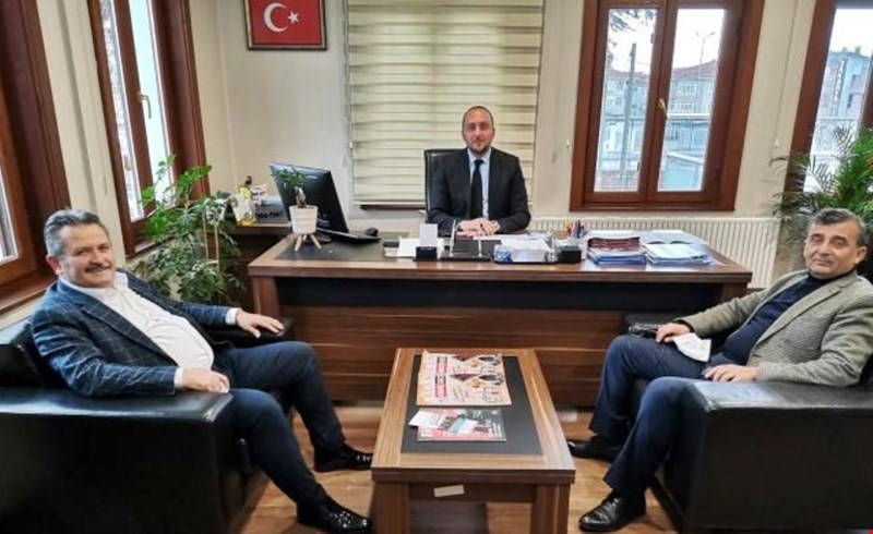 Başkan Koloğlu'ndan Aydoğan'a ziyaret