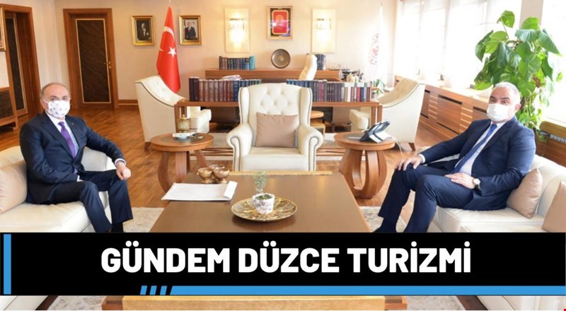 Başkan Özlü Bakan Ersoy İle Görüştü