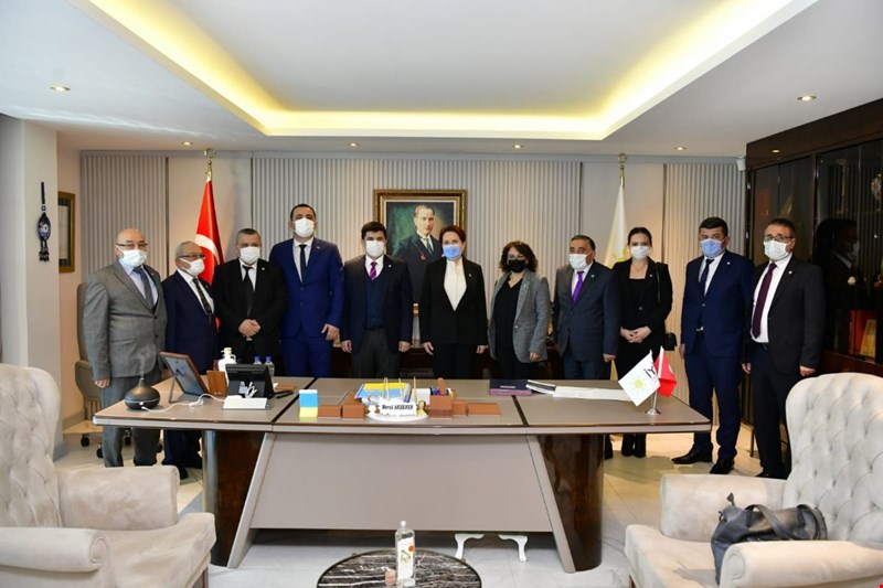 Düzce Heyeti Akşener İle Görüştü…