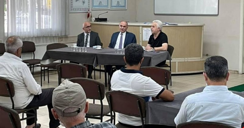 Kamyoncu esnafını ziyaret etti