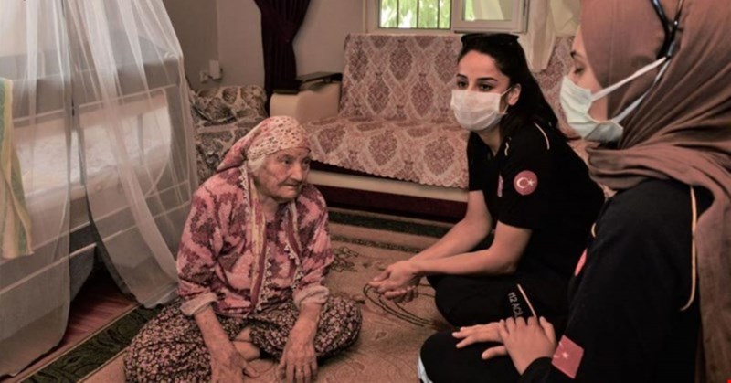 Milas'taki Düzce ekipleri onu görmeden dönmek istemedi!