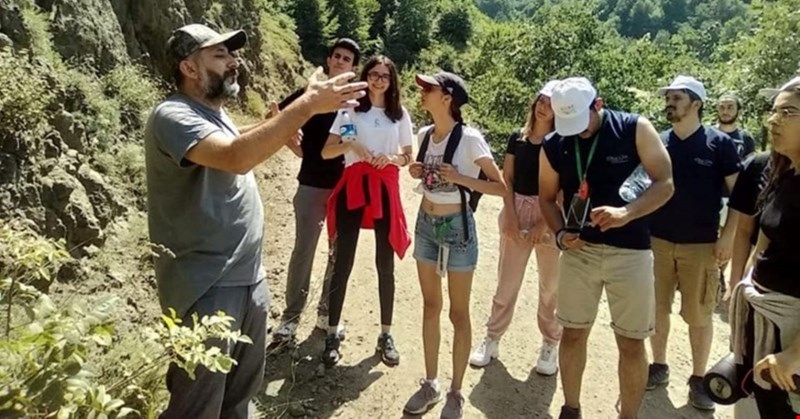 Öğrenciler, tabiat yürüyüşü yaptı!