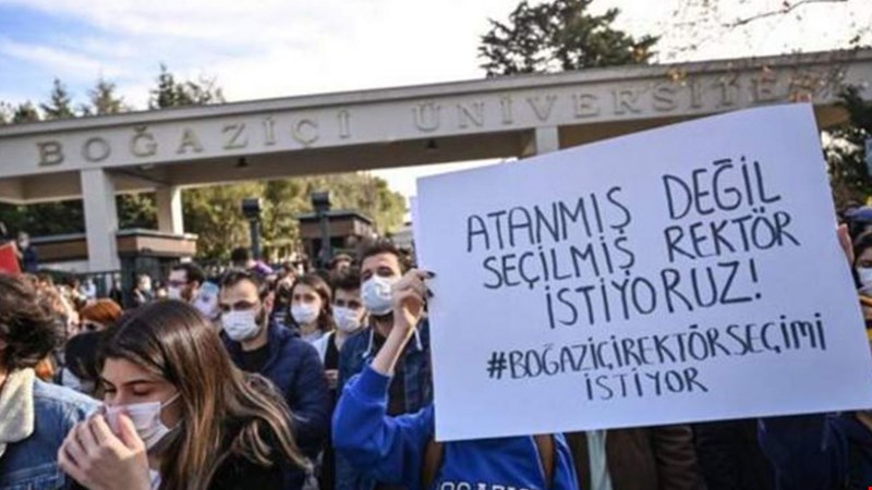 Toplumun yüzde 67'si Boğaziçi Üniversitesi öğrencilerini haklı buluyor