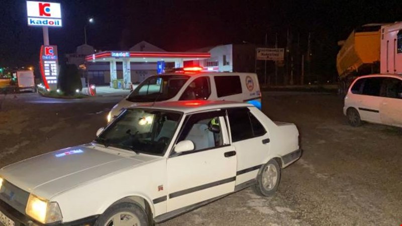 Uygulamadan kaçan sürücüye 15 bin lira ceza