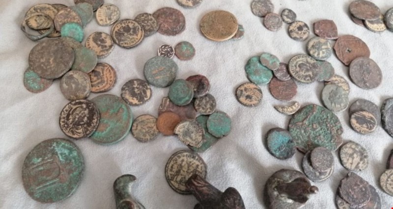 Yabancı uyruklu şahıslar 2 bin 155 sikkeyle yakalandı