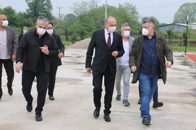 YEDEK STAD ÇALIŞMALARINI YÖNETİME ANLATTI