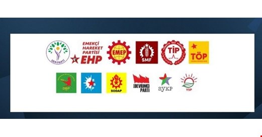 12 siyasi parti ve demokratik oluşumdan ortak ‘Halep’ açıklaması