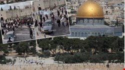 1967'den bu yana Mescid-i Aksa'da bir ilk: İsrail Bayram Namazı kılmak isteyenlere saldırdı