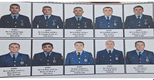 20 askerin bulunduğu uçak düşmüştü: Şehit ailelerine acı haber bildirildi