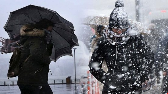 İçişleri Bakanlığı'ndan 61 il için 'sarı kodlu' uyarı: Fırtına ve kar alarmı verildi