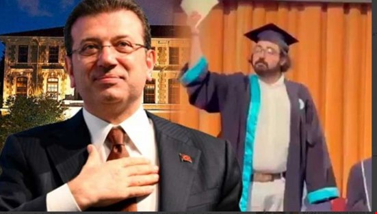İmamoğlu'na destek için diplomasını yırtan Boğaziçi Üniversiteli genç gözaltına alındı
