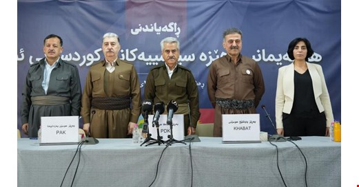 İran’daki beş Kürt örgütü ittifak yaptı: “Hedefimiz İran İslam Cumhuriyeti’nin devrilmesi”