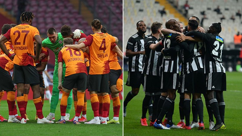 Şampiyonluk yarışında dev mücadele: Galatasaray, evinde Beşiktaş'ı ağırlıyor
