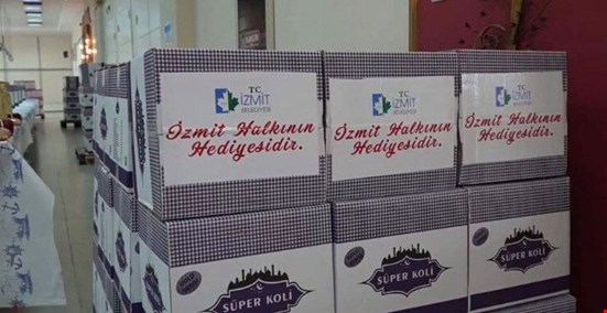 İzmit Halkının Hediyesidir