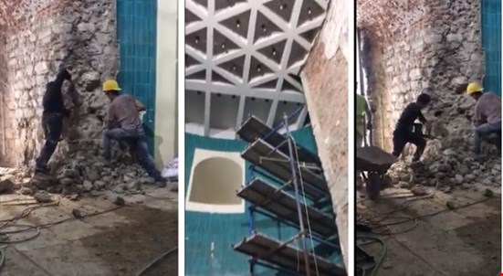 Vakıflar Genel Müdürlüğü’nden Galata açıklaması:Arkadaşlar yanlış alet kullandı