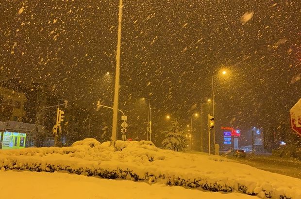 Akçakoca - Düzce Yolunda Yoğun Kar Yağışı...