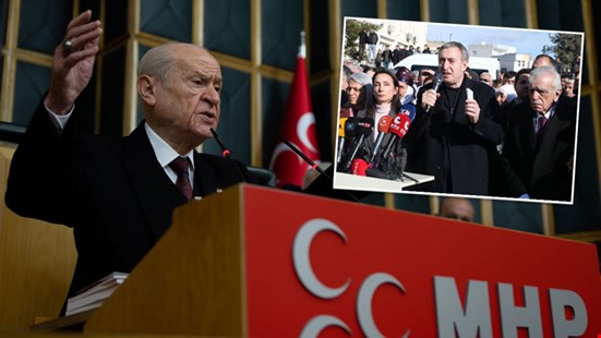 Bahçeli'den sınırda 'bayrak indirme' provokasyonuna sert tepki: Sorumlusu DEM Parti'dir, herkes aklını başına alsın