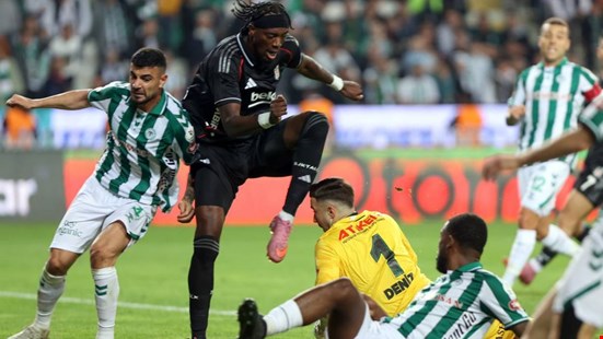 Beşiktaş Konya'dan galibiyetle döndü