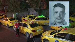 Beyoğlu'nda Taksici müşterisi tarafından öldürüldü: Taksiciler hastane önünde eylem yaptı