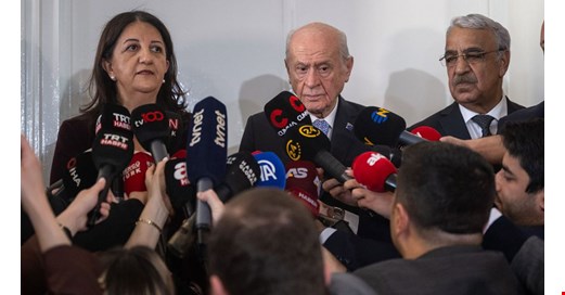 DEM Parti'den Bahçeli'ye ziyaret: Süreçte ikinci aşamaya geçtik