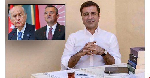 Demirtaş'tan Bahçeli ve Özel'e teşekkür: Kimseye kırgınlığım da küskünlüğüm de yok