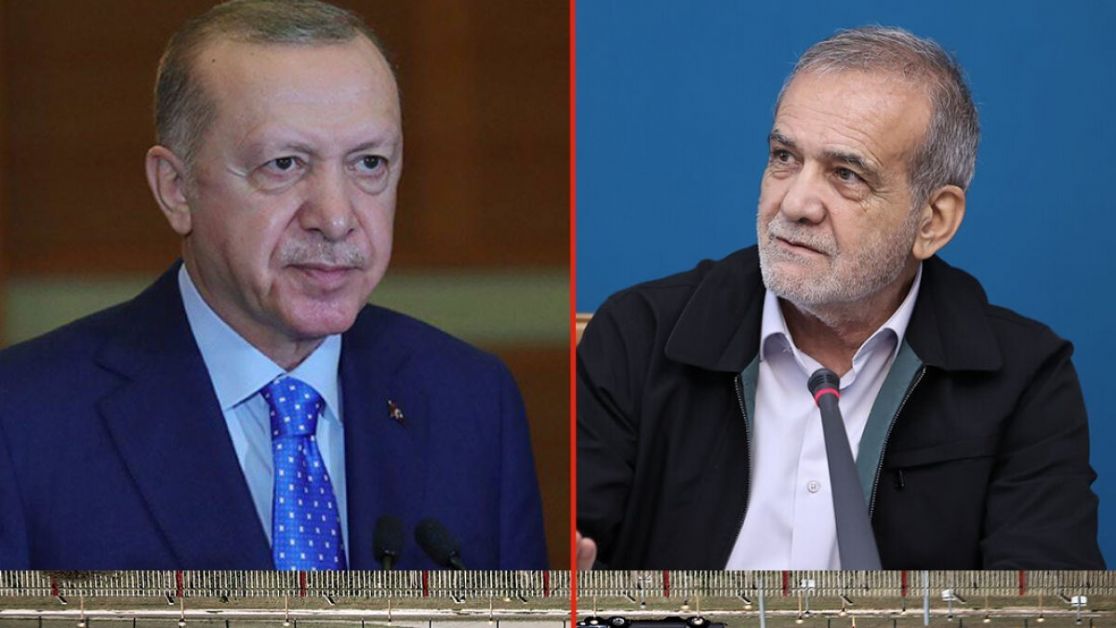 Erdoğan ve Pezeşkiyan Türk hava sahasının ihlal edilmesi sonrası görüştü: Füze İran'ın değil, Ankara ile çatışma istemiyoruz