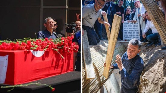 Ferdi Zeyrek son yolculuğuna uğurlandı: Eşi konuşmakta zorlandı, törene binler katıldı, Özgür Özel elleriyle defnetti