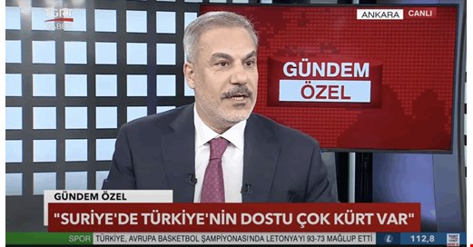 Fidan: “YPG’nin Şam’la bir uzlaşma içerisinde olması, yeni Suriye’yi herkesin beraber kurması önemli”