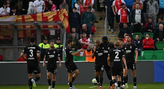 Kartal farklı kazandı: Beşiktaş, St. Patrick's maçından 4-1 galip ayrılarak tur kapısını araladı