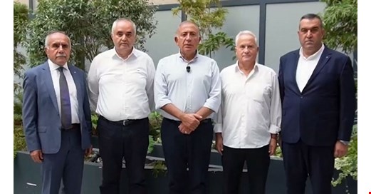 Kayyum heyetinden ilk fotoğraf