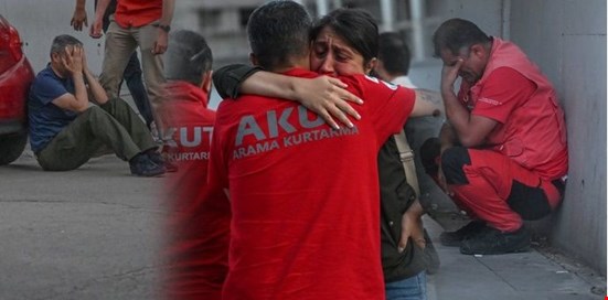 Kelimelerin bittiği an... Yangın şehitlerinin aileleri paramparça oldu