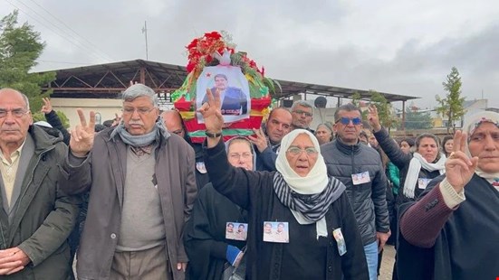 Kobani’de veda: Salih Müslim oğlunun yanına defnedildi