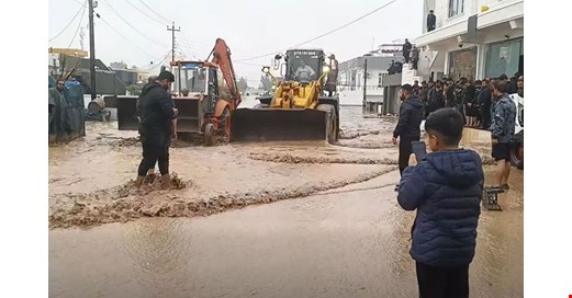 Kürdistan’da şiddetli yağış ve sel: 3 can kaybı, Çemçemal’de resmi tatil
