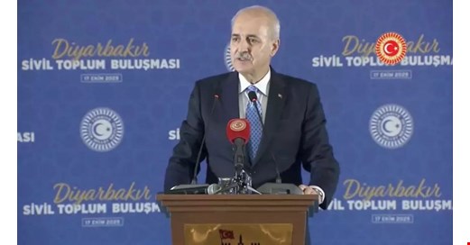 Kurtulmuş, Diyarbakır'da konuştu: 'Terörsüz Türkiye' bölgesel barışın anahtarıdır