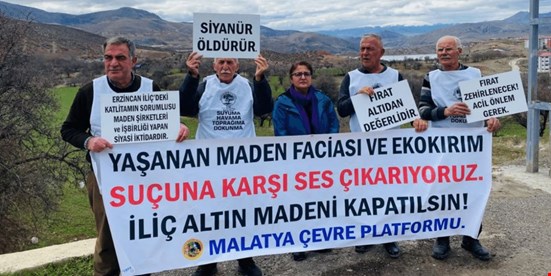 Malatya Çevre Platformu İliç'te: Siyanür öldürür