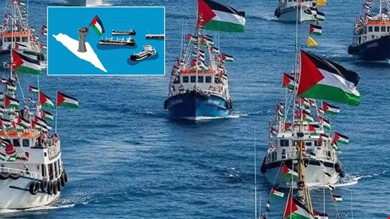 Malta açıklarında dev konvoy: 50'den fazla gemi Gazze için birleşiyor