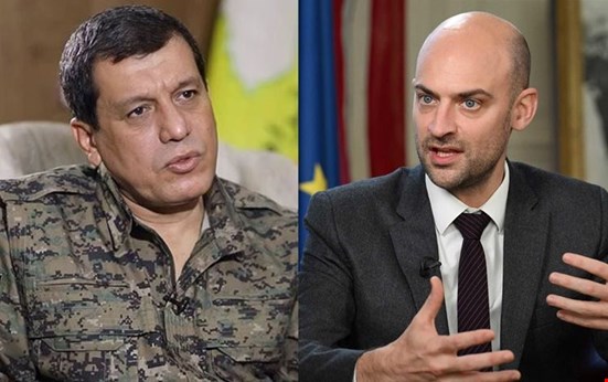 Mazlum Abdi ve Fransa Dışişleri Bakanı bir araya geliyor