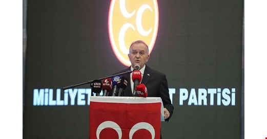 MHP Grup Başkanvekili Akçay Van’da DSG’yi tehdit etti: Kılıçla muhatap olursunuz