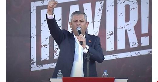 Özel, Ankara mitinginde Erdoğan'a seslendi: Bu meydanda senden korkmayanlar var!